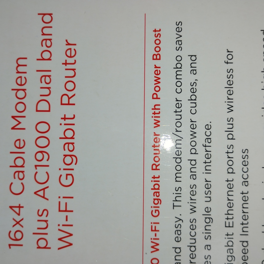 Motorola Cable Modem Box - Picture 3 of 12